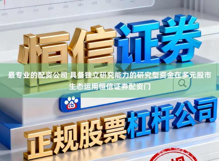 最专业的配资公司 具备独立研究能力的研究型资金在多元股市生态运用恒信证券配资门