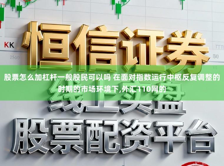 股票怎么加杠杆一般股民可以吗 在面对指数运行中枢反复调整的时期的市场环境下，外汇110网的