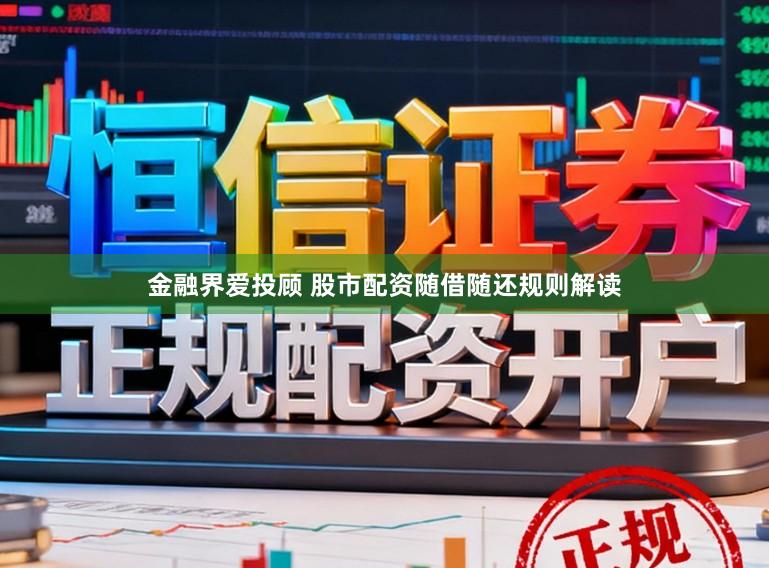 金融界爱投顾 股市配资随借随还规则解读