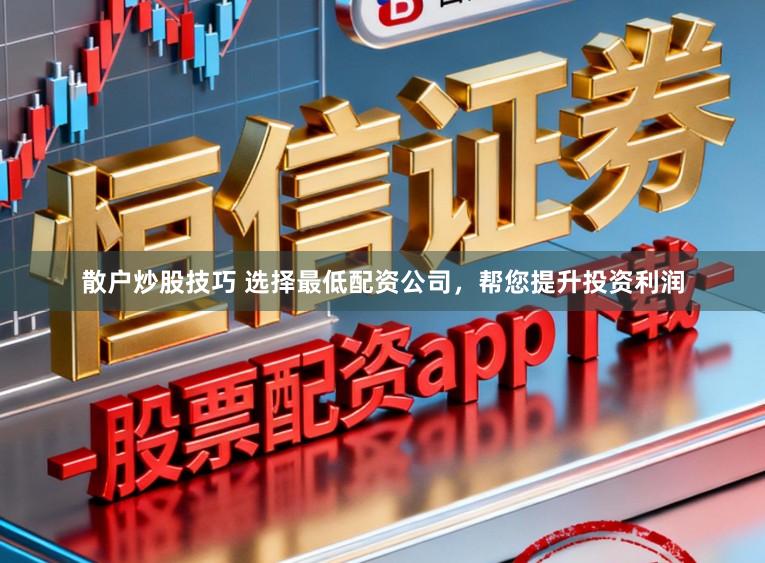 散户炒股技巧 选择最低配资公司，帮您提升投资利润